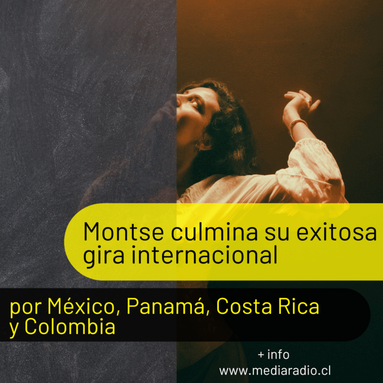 Montse culmina su exitosa gira internacional por México, Panamá, Costa Ricay Colombia.