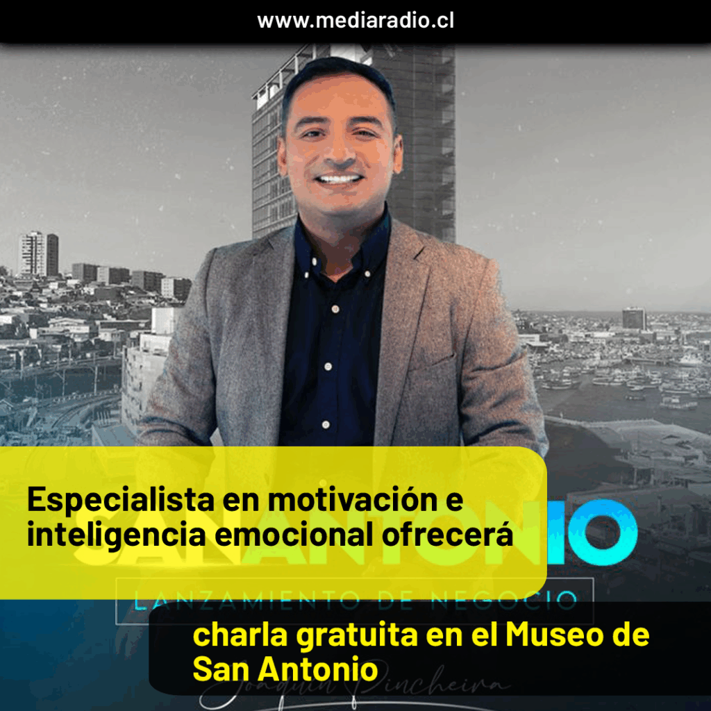 Especialista en motivación e inteligencia emocional ofrecerá charla gratuita en el Museo de San Antonio