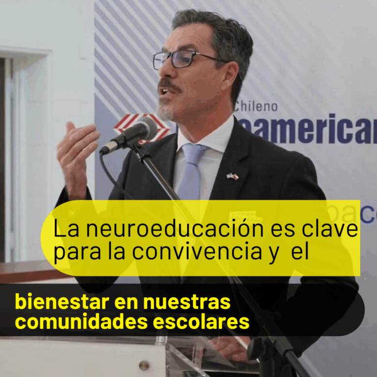 Joaquín Triandafilide: “La neuroeducación es clave para reconstruir la convivencia y el bienestar en nuestras comunidades escolares
